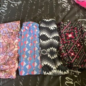 LulaRoe kids Leggings size s/m